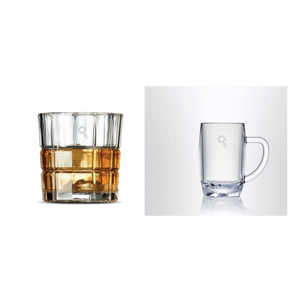 Year 4 Beer & Whiskey Set & Esky Mader Years of Service